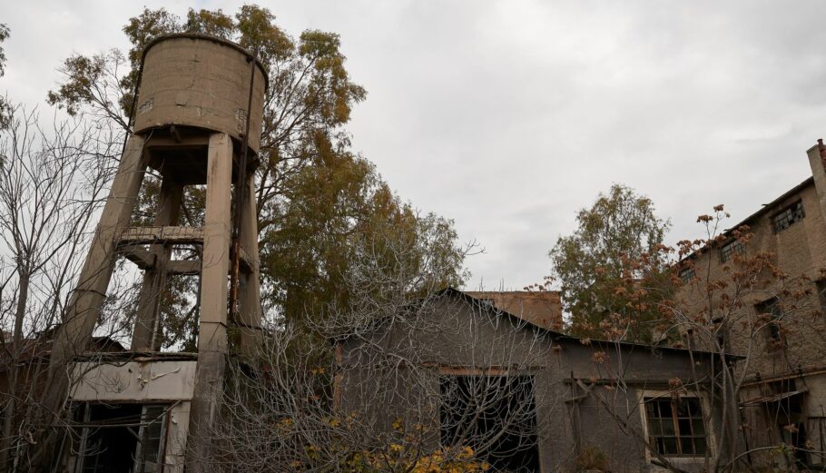 Το πρώην εργοστάσιο ΧΡΩΠΕΙ όπου θα δημιουργούνταν η πρώτη Πολιτεία Καινοτομίας στην Ελλάδα © Eurokinissi