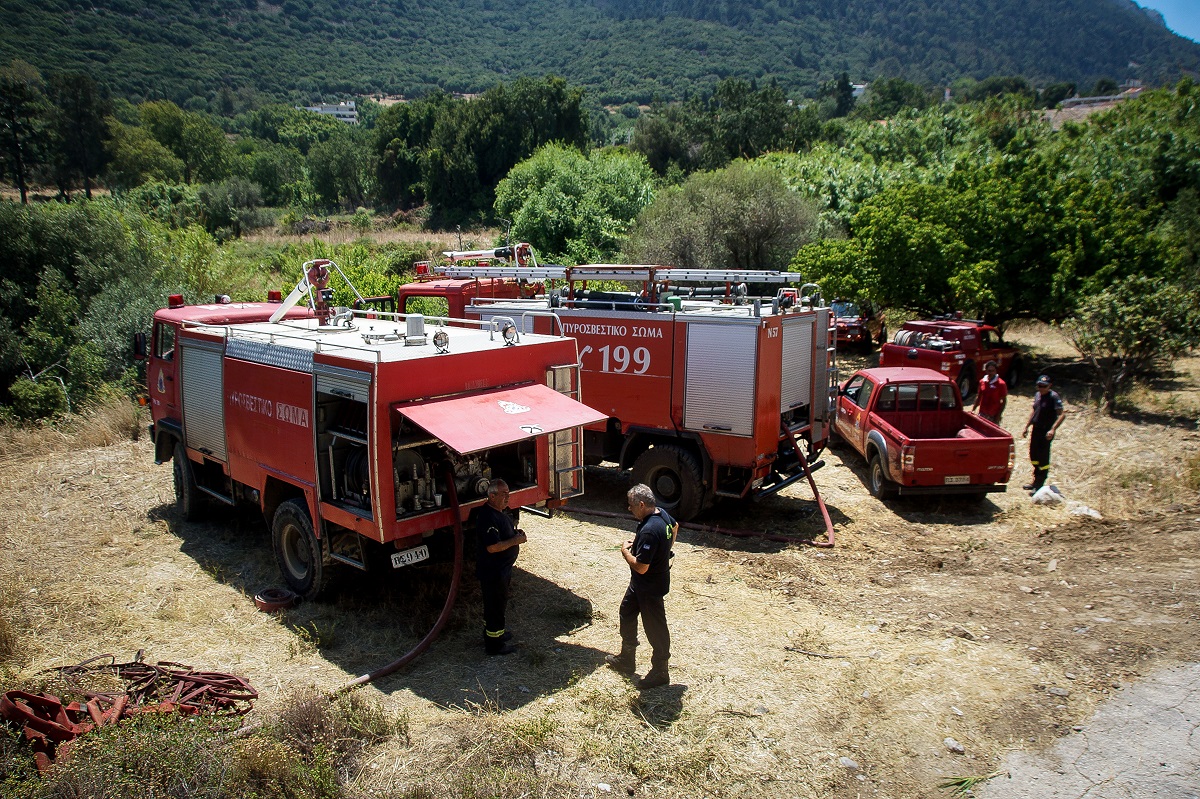 Σε ποιες περιφέρειες υπάρχει υψηλός κίνδυνος πυρκαγιάς