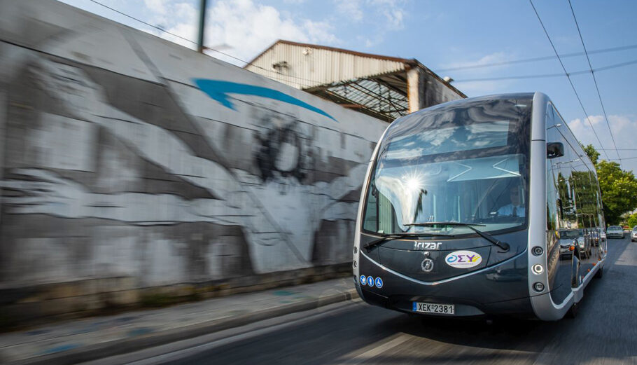 Το Ηλεκτρικό Λεωφορείο Irizar ie tram © Όμιλος Σαρακάκης