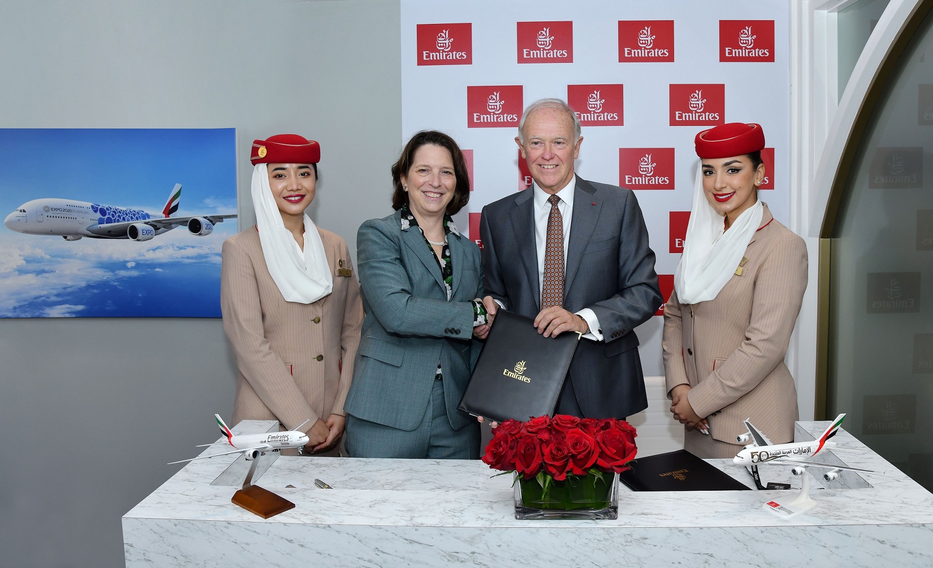 Ο Adel Al Redha, διευθύνων σύμβουλος της Emirates Airline© ΔΤ