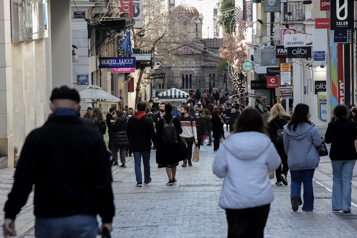 Στιγμιότυπα από το κέντρο της Αθήνας © Eurokinissi