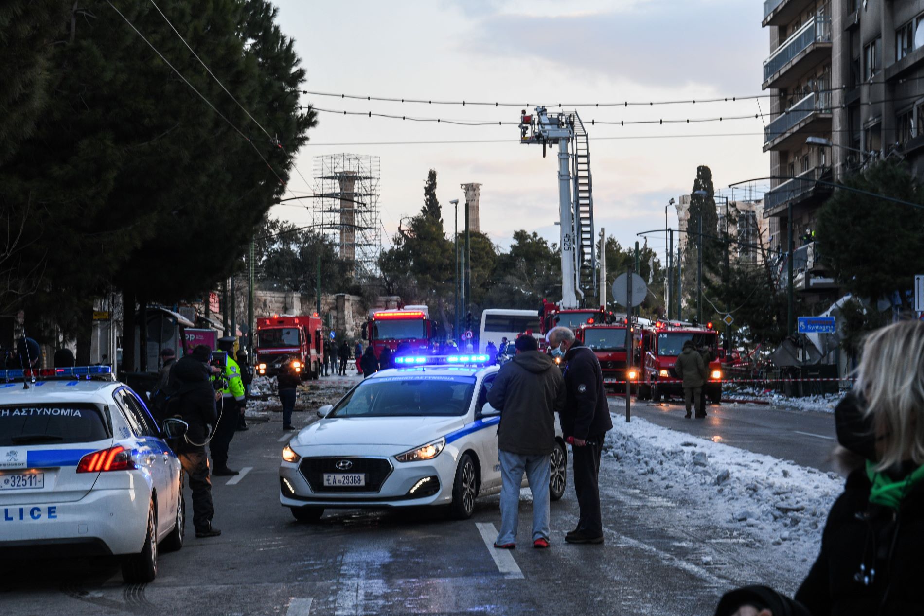 Αποκαταστάθηκε η κυκλοφορία στη λεωφόρο Συγγρού