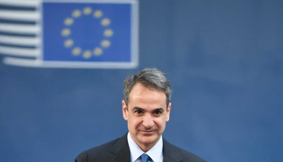 Ο πρωθυπουργός Κυριάκος Μητσοτάκης ©ΑΠΕ-ΜΠΕ/consilium.europa.eu/GAETAN CLAESSENS