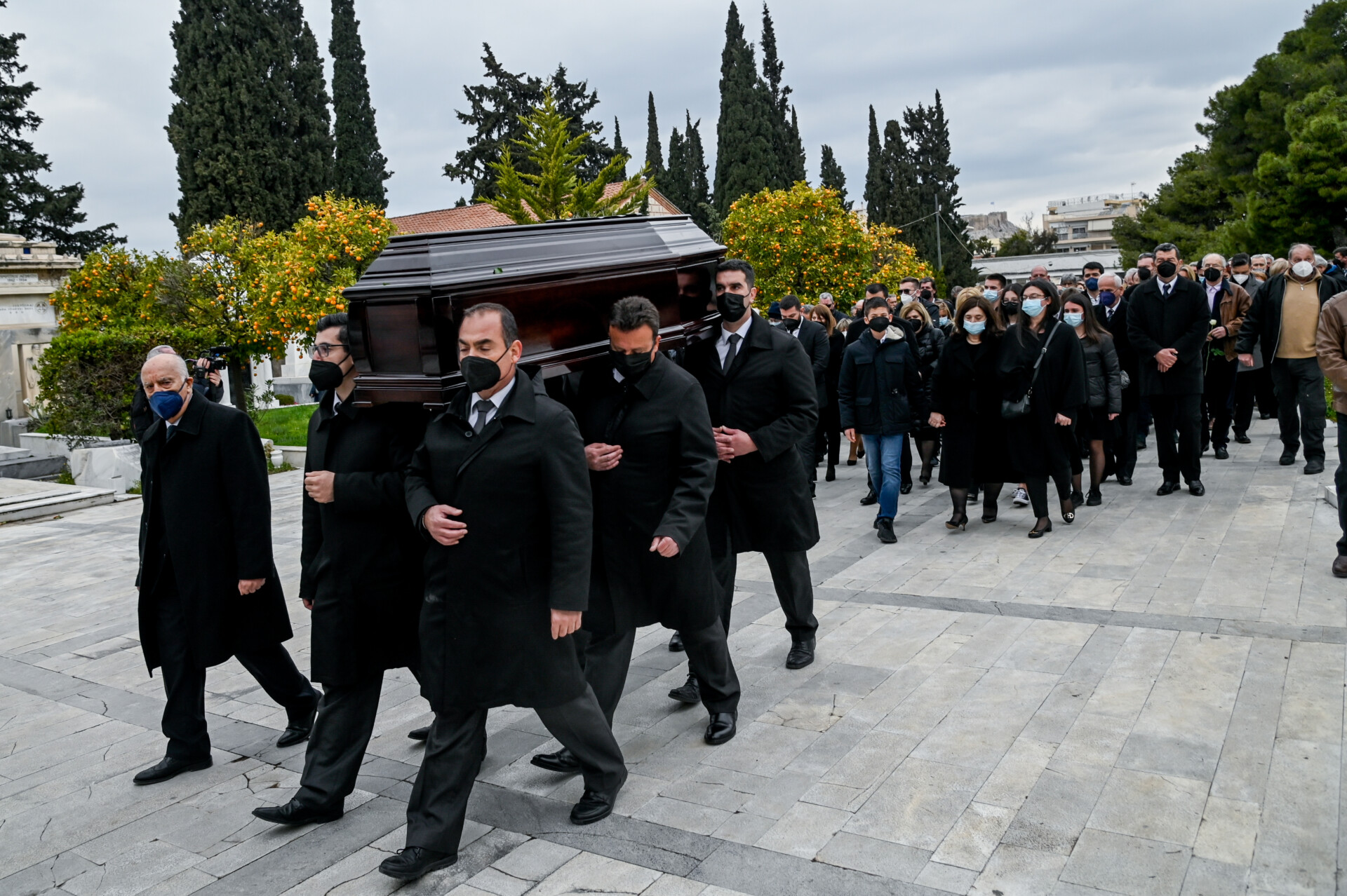 Το τελευταίο αντίο στον Δημήτρη Τσοβόλα