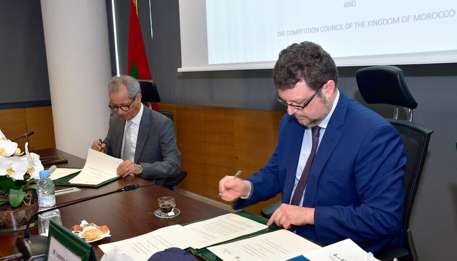 Υπογραφή μνημονίου συνεργασίας Επιτροπής Ανταγωνισμού με το Συμβούλιο Ανταγωνισμού του Μαρόκου
