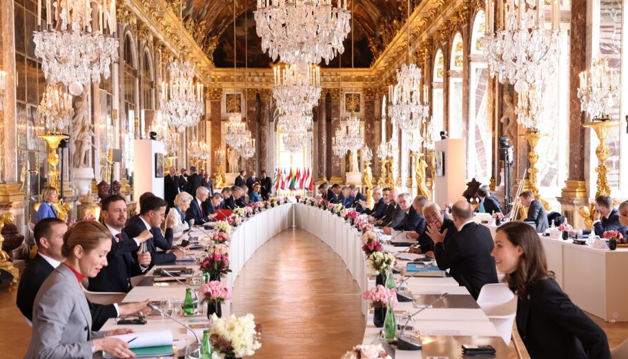 Σύνοδος Κορυφής στις Βερσαλλίες © POOL EUROPEAN UNION/ EUROKINISSI