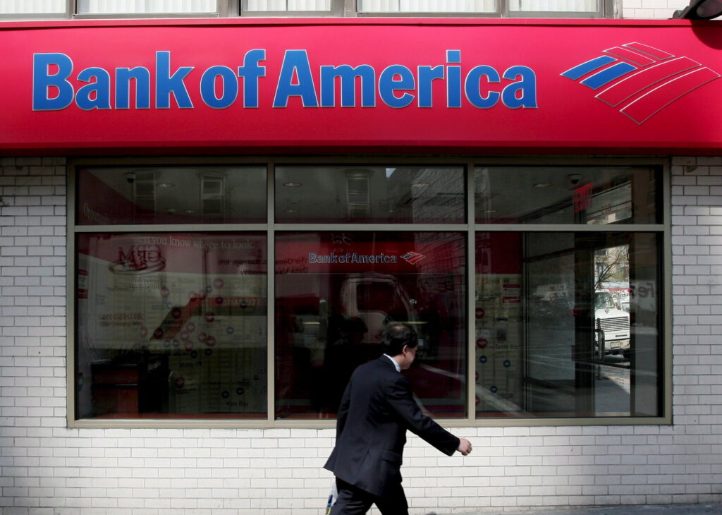 Bank of America © EPA/JUSTIN LANE