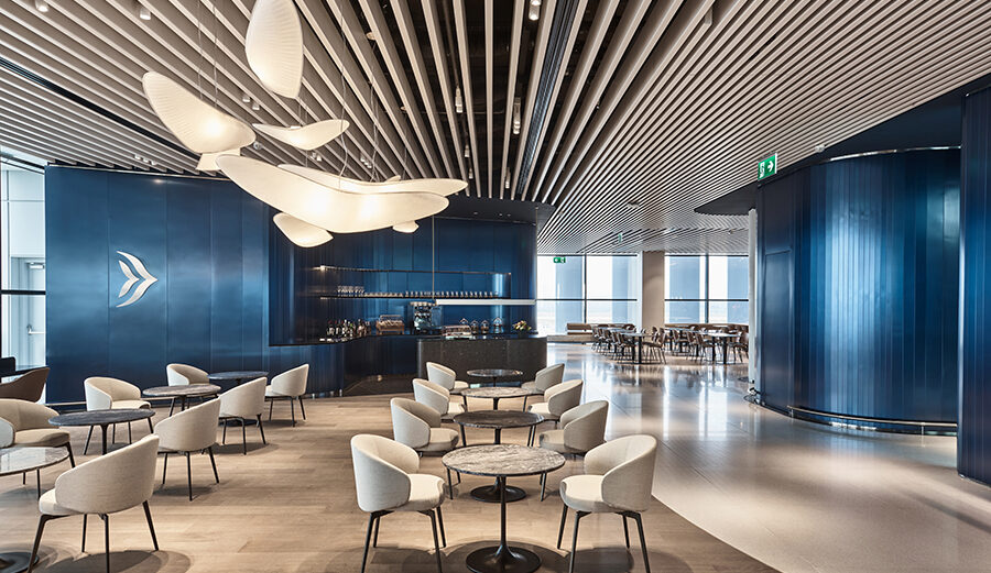 Το νέο Business Lounge της Aegean στο Ελ. Βενιζέλος © ΔΤ