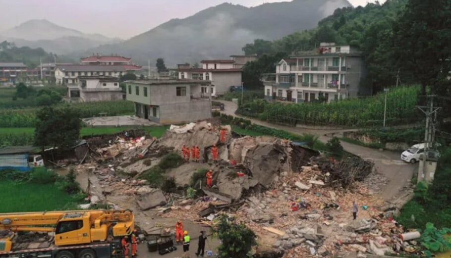 Σεισμός στην Κίνα ©Twitter
