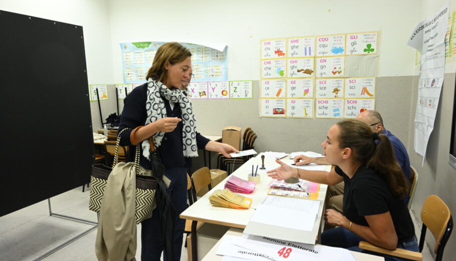 Eκλογές στην Ιταλία @EPA/CIRO FUSCO