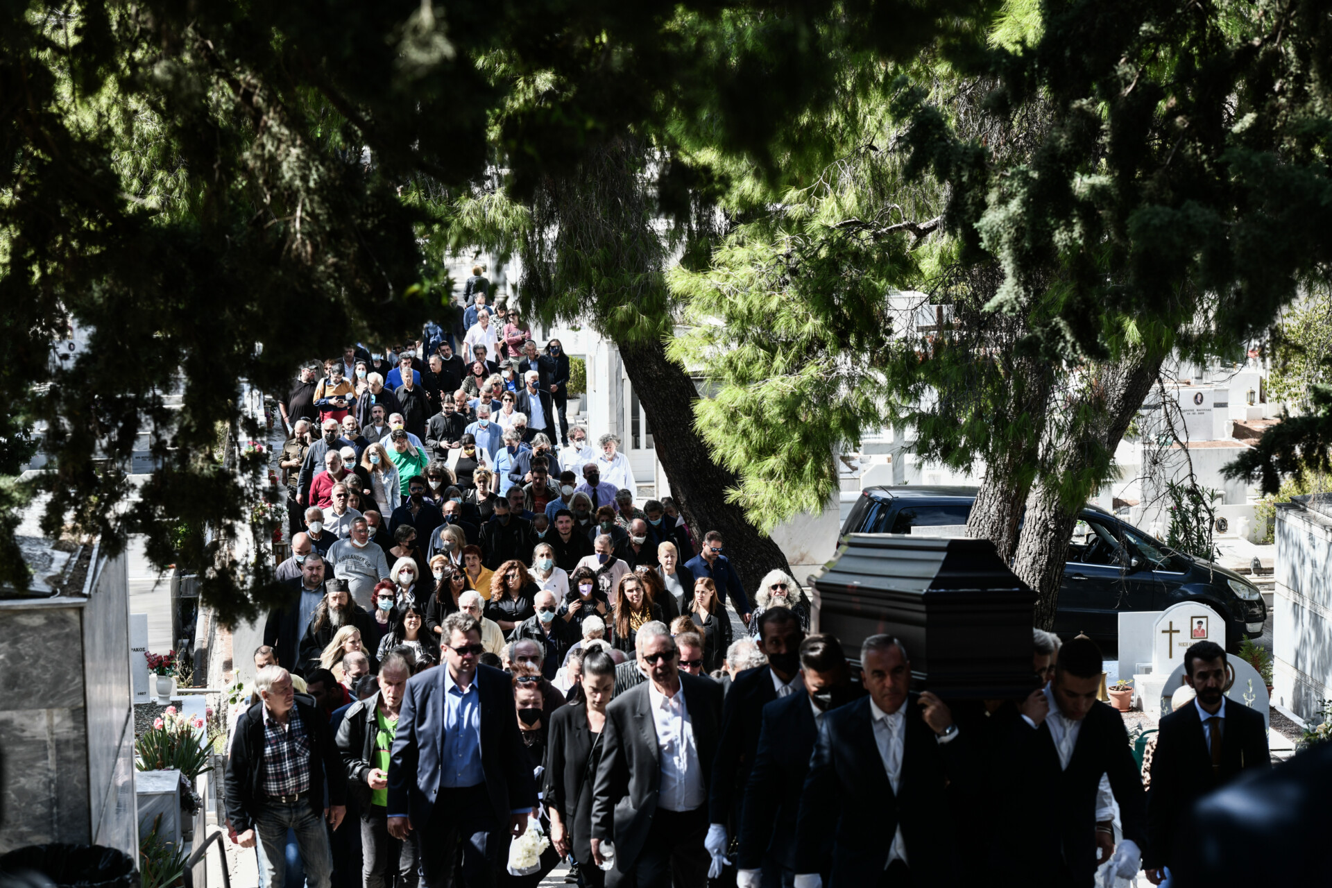 Σε κλίμα συγκίνησης το τελευταίο αντίο στον Σταμάτη Κόκοτα