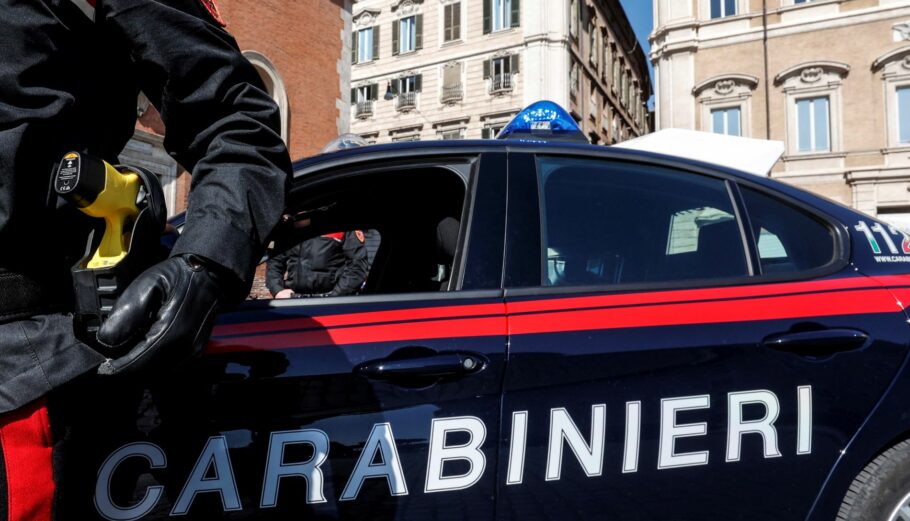 Η ιταλική αστυνομία ©EPA/GIUSEPPE LAMI