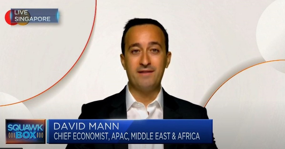 Ντέιβιντ Μαν, επικεφαλής οικονομολόγος στο Mastercard Economics Institute©Printscreen