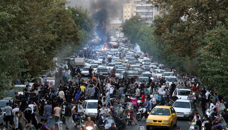 Διαδηλώσεις στο Ιράν @ EPA / STR