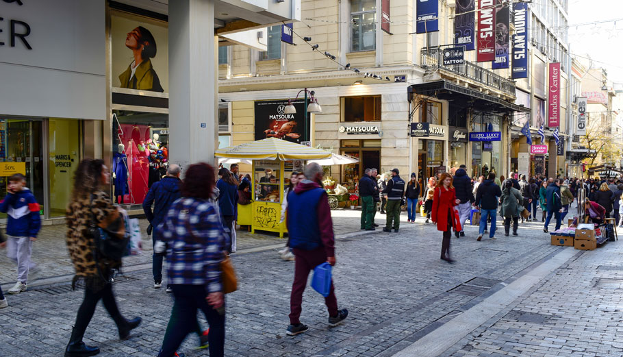 Λιανεμπόριο: Αύξηση τζίρου 2,9%, μείωση όγκου 3,3%