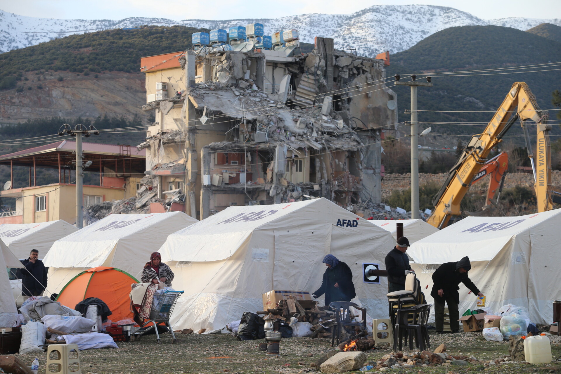 Σεισμός στην Τουρκία © EPA/NECATI SAVAS