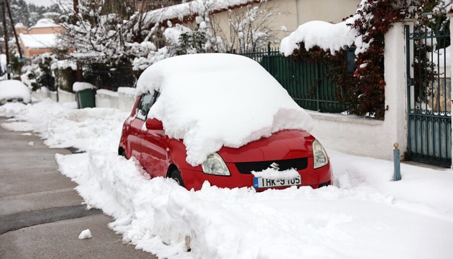 Χιόνια στον Διόνυσο @ ΙΝΤΙΜΕ / ΛΙΑΚΟΣ ΓΙΑΝΝΗΣ