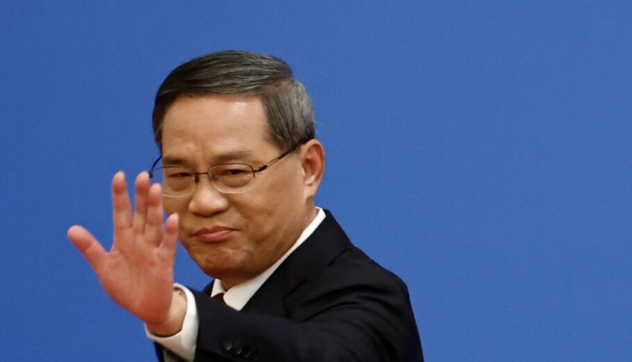 Ο πρωθυπουργός της Κίνας Λι Τσιανγκ © EPA/FLORENCE LO / POOL