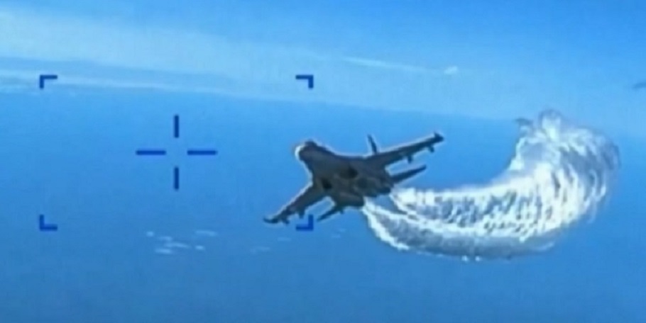 Κατάρριψη αμερικανικού drone στη Μαύρη Θάλασσα © PrintScreen