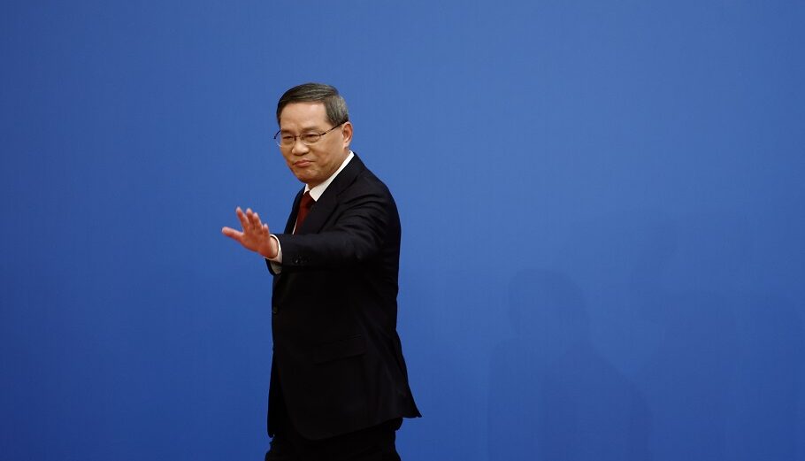 O πρωθυπουργός της Κίνας, Λι Τσιανγκ @EPA/FLORENCE LO / POOL