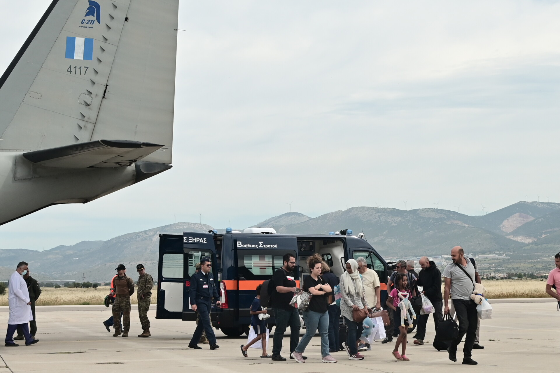 Επαναπατρισμός Ελλήνων από το Σουδάν © Eurokinissi