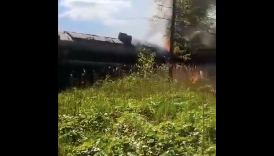 Έκρηξη στο ρωσικό σιδηρόδρομο