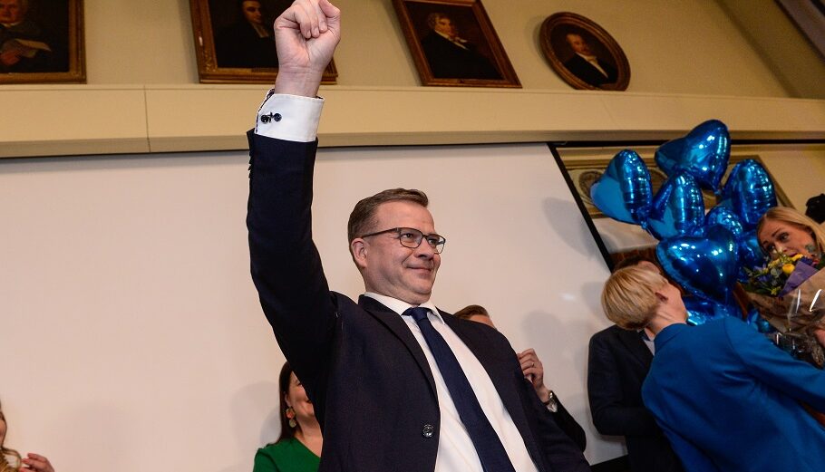 Ο νέος πρωθυπουργός της Φινλανδίας Πέτερι Όρμο@EPA/MIKKO STIG