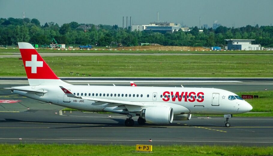 Ελβετικό αεροπλάνο - Swiss Airlines