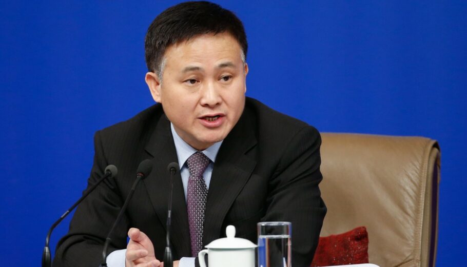 Ο κεντρικός τραπεζίτης της Κίνας, Πανγκ Γκοτσένγκ