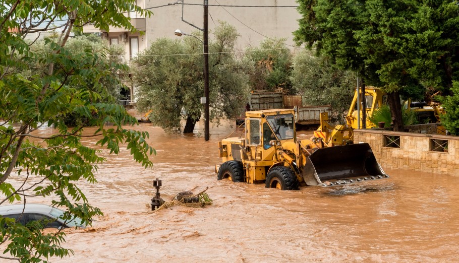 Πλημμύρες στην Εύβοια © EUROKINISSI/ΑΝΤΩΝΗΣ ΛΑΜΠΡΟΥ