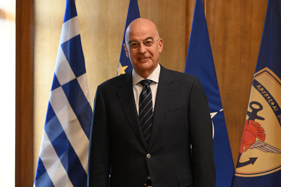 Ο υπουργός Εθνικής Άμυνας Νίκος Δένδιας©ΔΤ