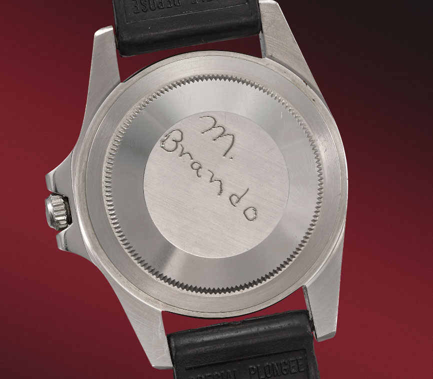 To Rolex που φορούσε ο Μπράντο στο «Αποκαλυθψη Τώρα» © https://www.christies.com/lot/lot-6446731