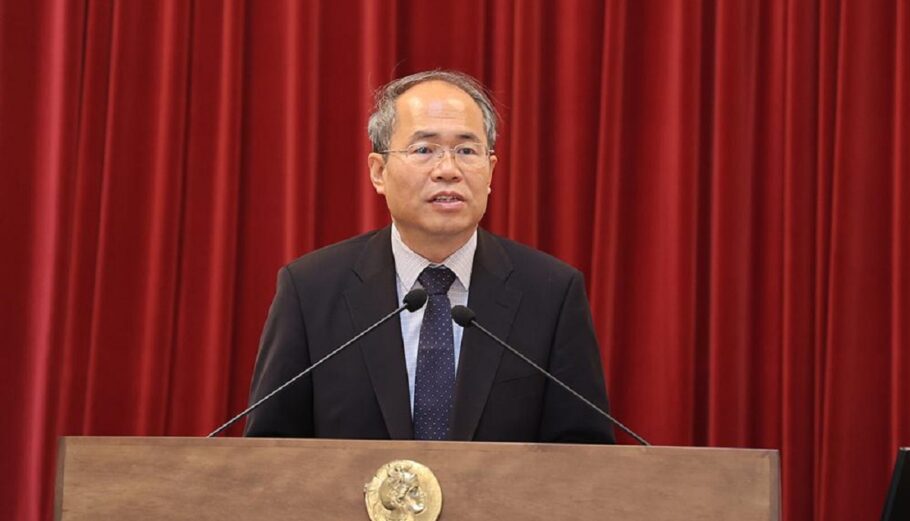 Ο Κινέζος πρέσβης Σιάο Τζουντσένγκ