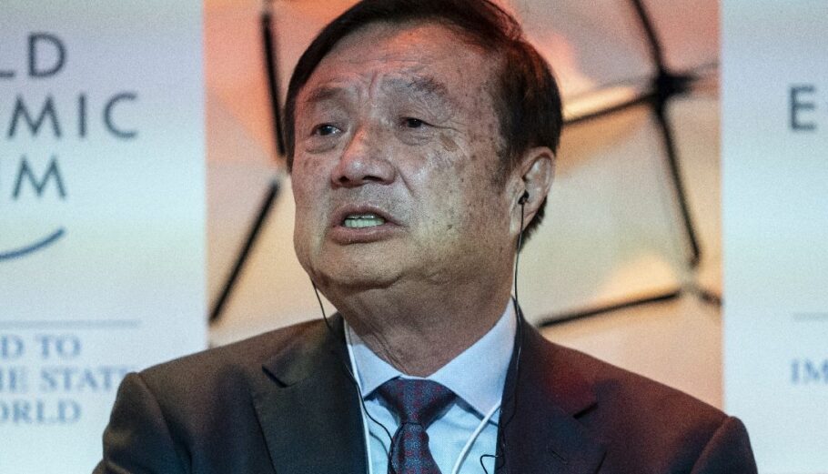 Ο CEO της Huawei, Ρεν Ζενγκφέι © EPA/ALESSANDRO DELLA VALLE