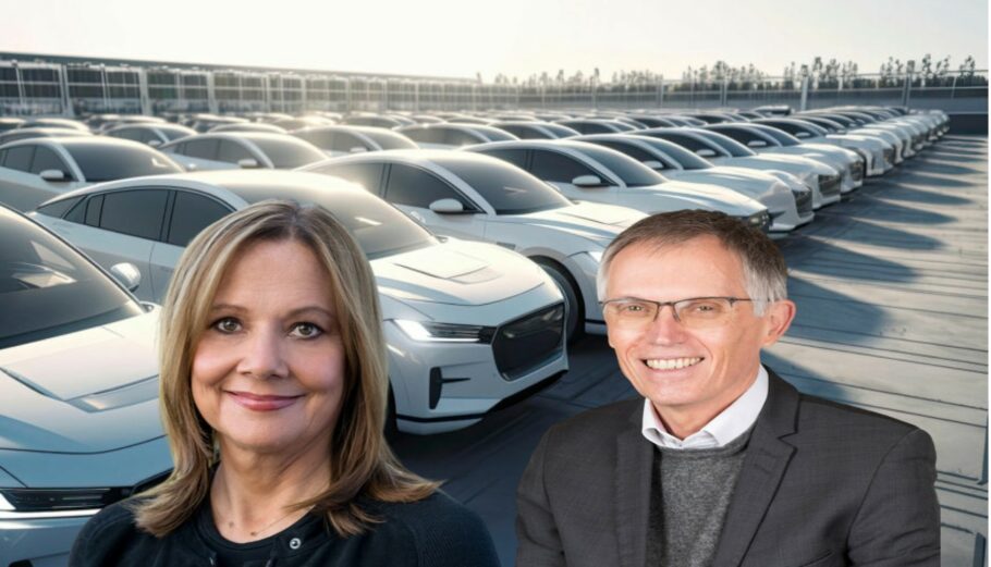 H CEO της General Motors, Mary Barra και ο CEO της Stellantis Carlos Tavares/ https://www.stellantis.com/en/company/governance/top-executive-team?adobe_mc_ref=/https://www.linkedin.com/in/mary-barra/unsplash/powergame.gr