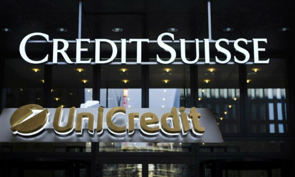 Unicredit και Credit Suisse © EPA/MICHAEL BUHOLZER/EPA/MATTIA SEDDA/powergame.gr