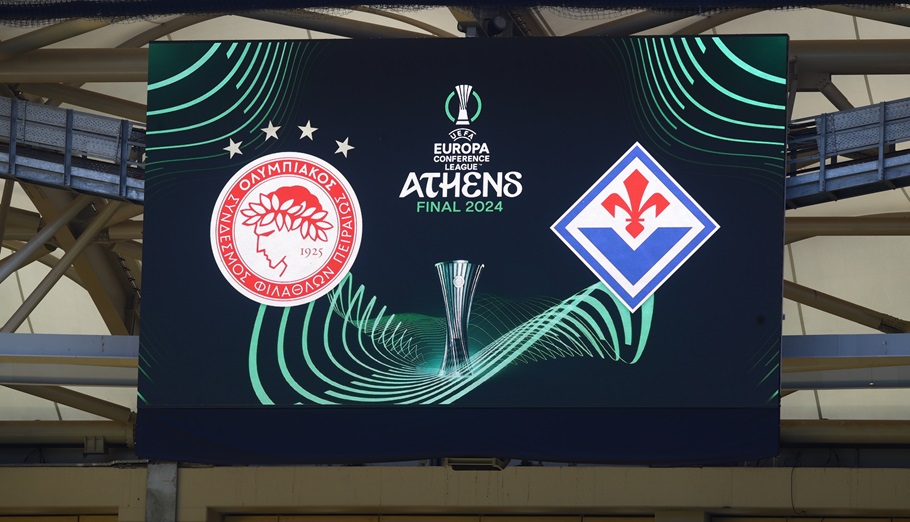 Τελικός UEFA Conference League © ΜΑΡΚΟΣ ΧΟΥΖΟΥΡΗΣ / EUROKINISSI