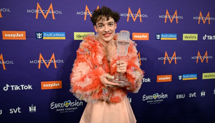 Το Νέμο είναι ο νικητής της Eurovision 2024 EPA:JESSICA GOW SWEDEN OUT