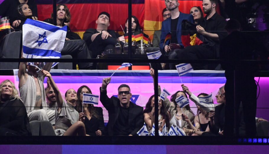 Στιγμιότυπο από τη Eurovision © EPA/JESSICA GOW SWEDEN OUT