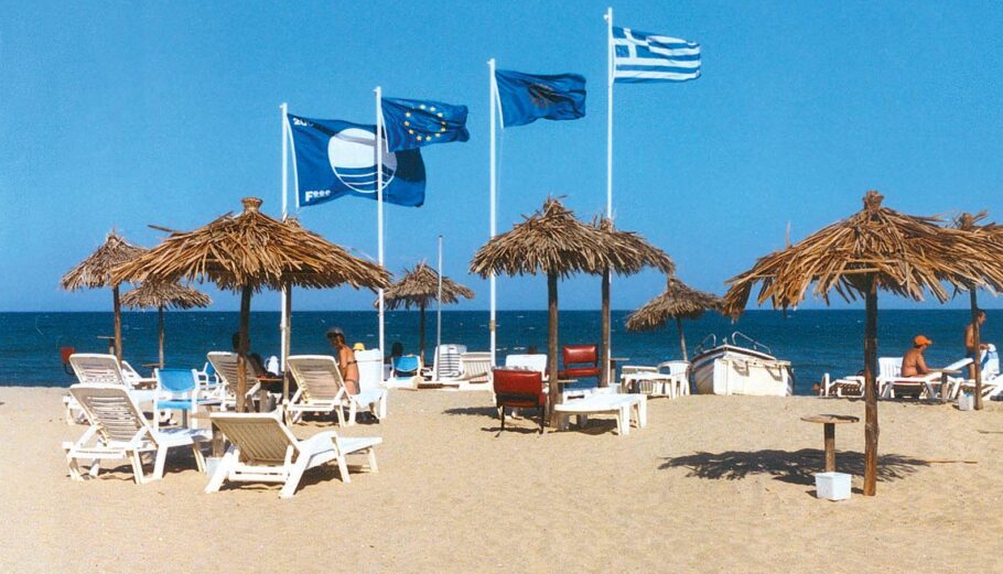 Παραλία με Γαλάζια Σημαία © Eurokinissi