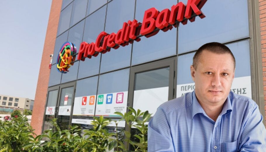O πρόεδρος της ProCredit Bank, Πετάρ Σλαβόβ © ProCredit Bank / powergame.gr