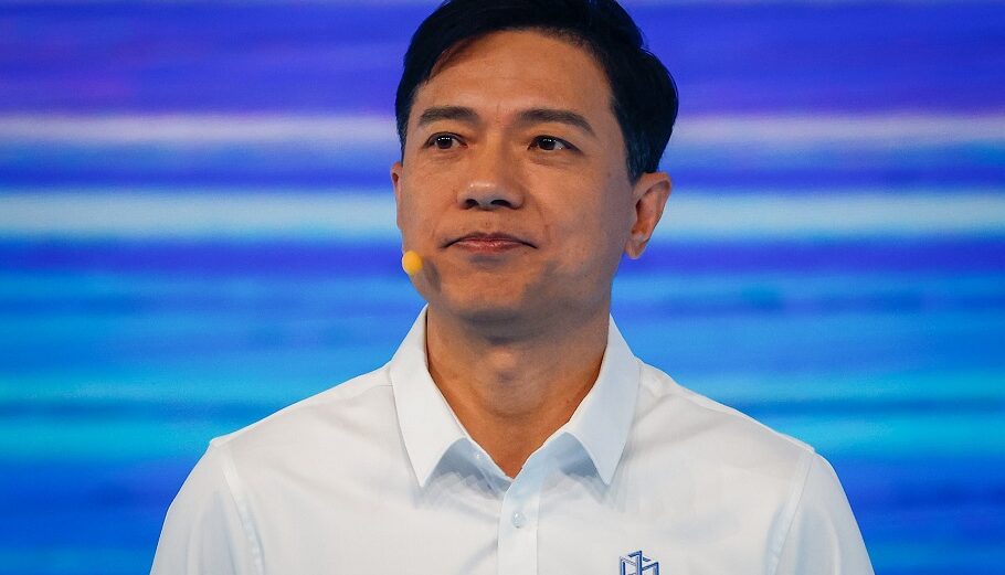 Ο Ρόμπιν Λι, διευθύνων σύμβουλος μιας από τις μεγαλύτερες εταιρείες τεχνολογίας της Κίνας, της Baidu@EPA/MARK R. CRISTINO