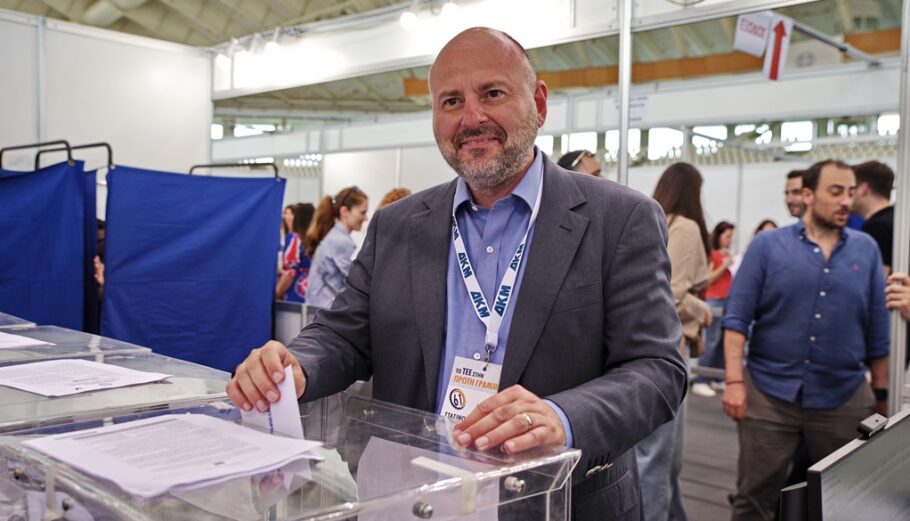 Ο Γιώργος Στασινός στις εκλογές του ΤΕΕ@ΔΤ