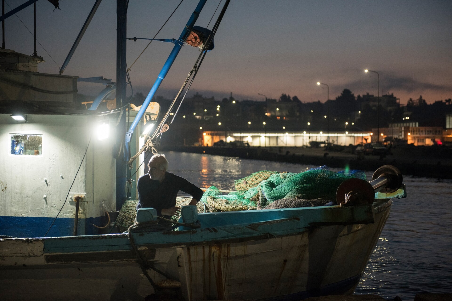 Ντοκιμαντέρ για τον ρόλο των αλιέων στην προστασία των θαλασσών στο πλαίσιο της πρωτοβουλίας COSMOTE BLUE © Cosmote