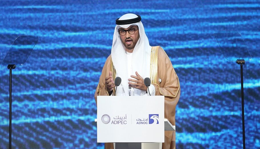 Σουλτάν Αχμέντ Αλ-Τζάμπερ, πρόεδρος της Masdar © EPA/ALI HAIDER