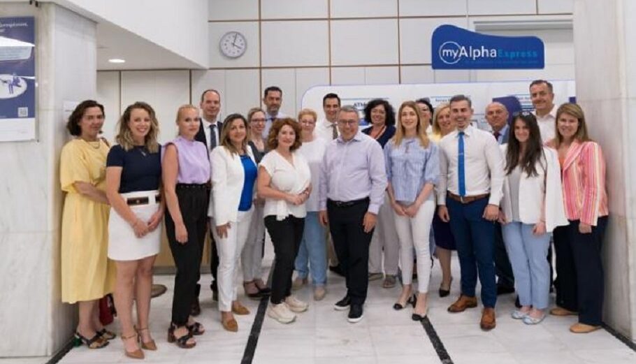 Διοικητική ομάδα της Alpha Bank σε Κεντρική Μακεδονία και Θεσσαλία @ΔΤ