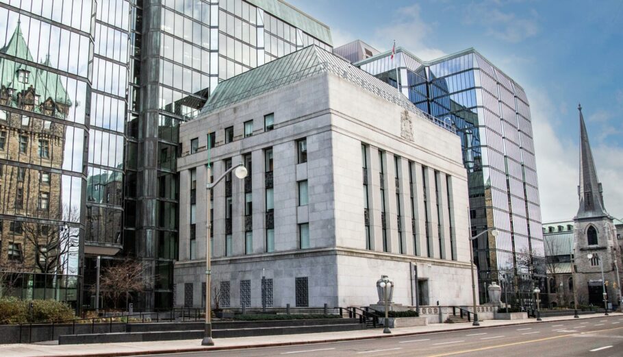 H Κεντρική Τράπεζα του Καναδά © bankofcanada.ca