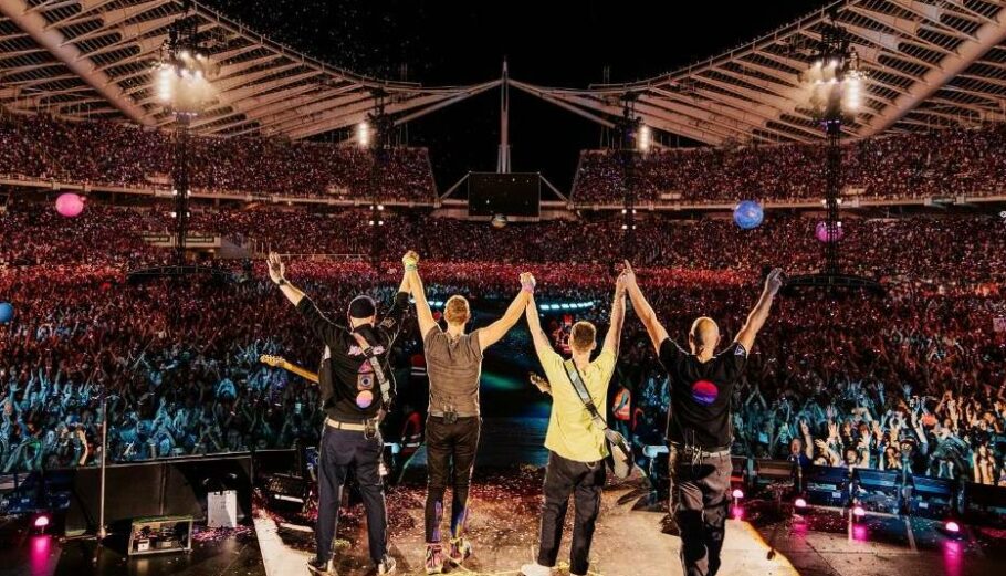 Οι Coldplay στο ΟΑΚΑ @ instagram.com/coldplay