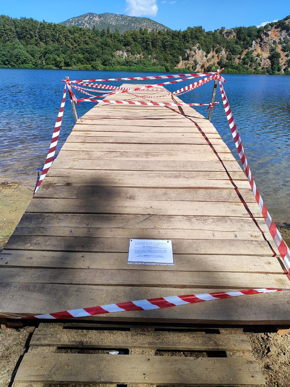 Απομάκρυνση παράνομων κατασκευών στη Λίμνη Ζηρού © ΥΠΕΘΟ