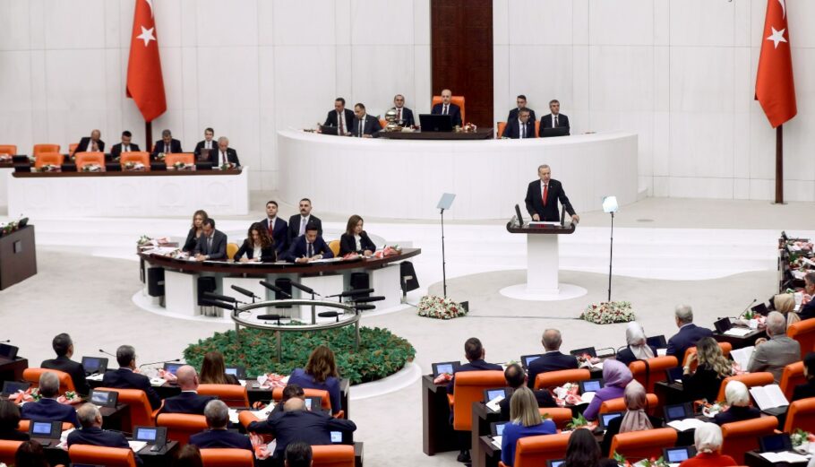 Τουρκική Εθνοσυνέλευση © EPA/NECATI SAVAS